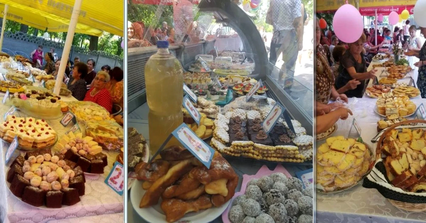 Festivalul Dulciurilor în satul gălăţean Moscu FOTO Laurenţiu Gîdei