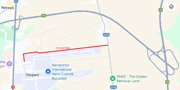 Str. Aurel Vlaicu (Aeroport Otopeni)