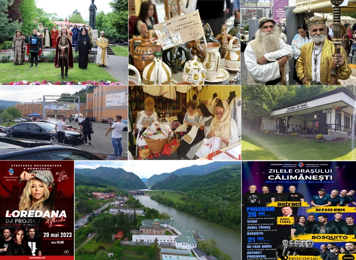 Zilele Orașului la Râmnicu Vâlcea și Călimănești Foto colaj jpg