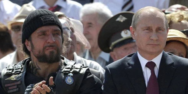 putin motociclist