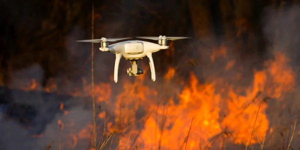 Incendiu padure vegetatie drona FOTO Shutterstock