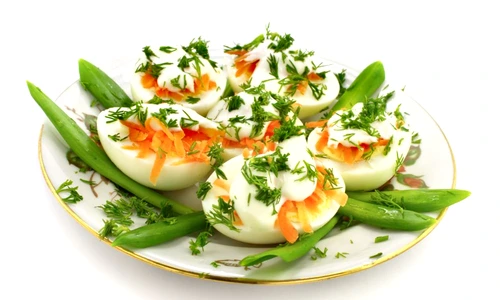 Fresh eggs and vegetables jpeg
