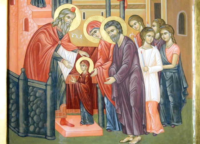 Intrarea Maicii Domnului în biserică, prăznuită pe 21 noiembrie FOTO basilica.ro