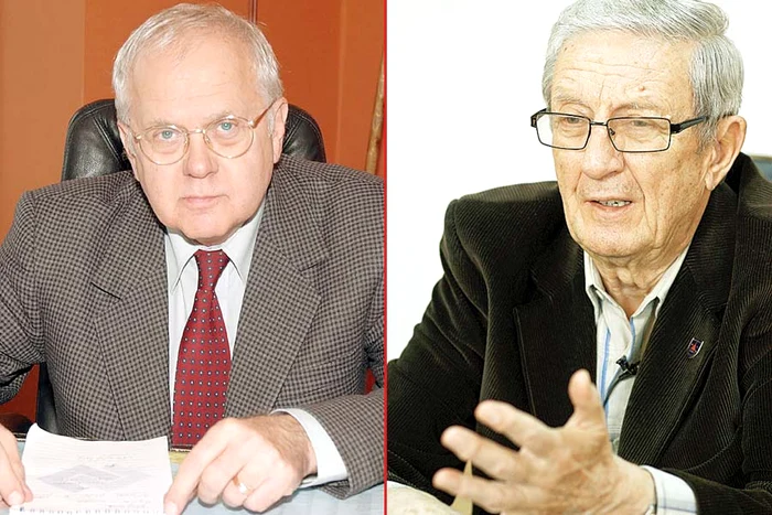 
    Victor Babiuc,  75 de ani si Victor Athanasie- Stănculescu, 85 de ani  