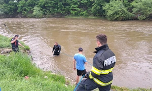 cautare fetita cazută tarnava mare 1, foto ISU Harghita