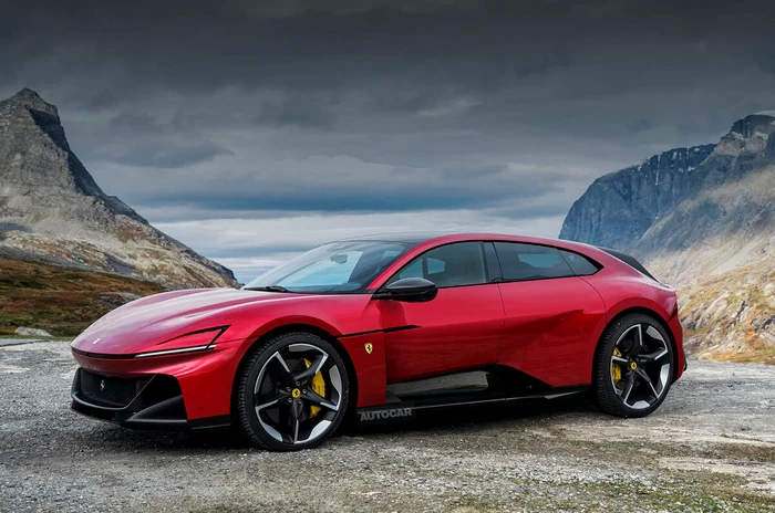 Noul Ferrari electric FOTO: X