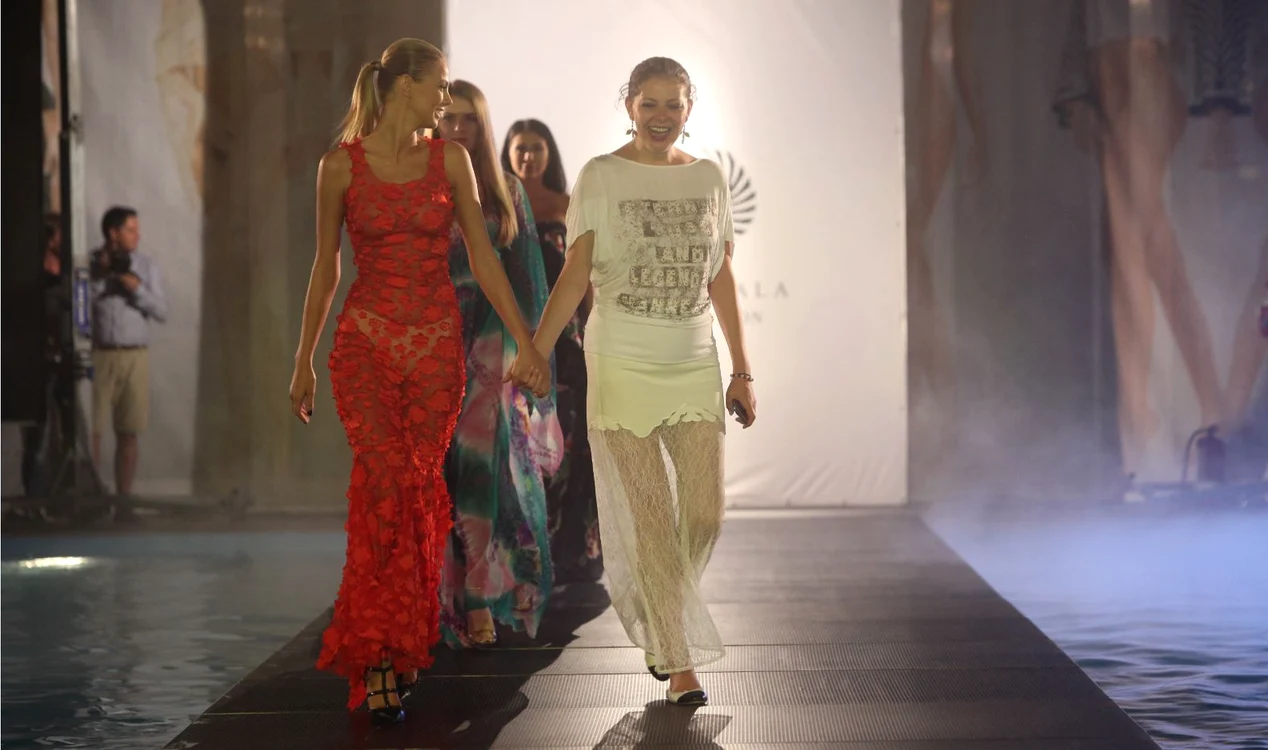 
    Rita Mureșan, la prezentarea de modă din cadrul C Fashion Gala - Summer Editionfoto: Sever Gheorghe  