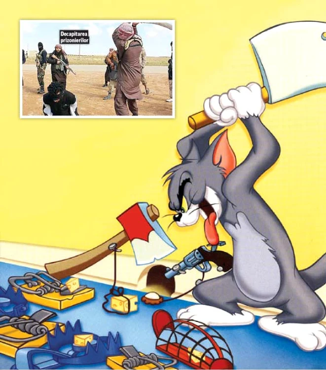 
    Simpaticele personaje de desene animate i-au inspirat pe luptătorii din cadrul Statului Islamic  