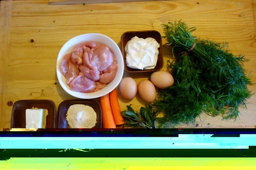 dill soup with chicken