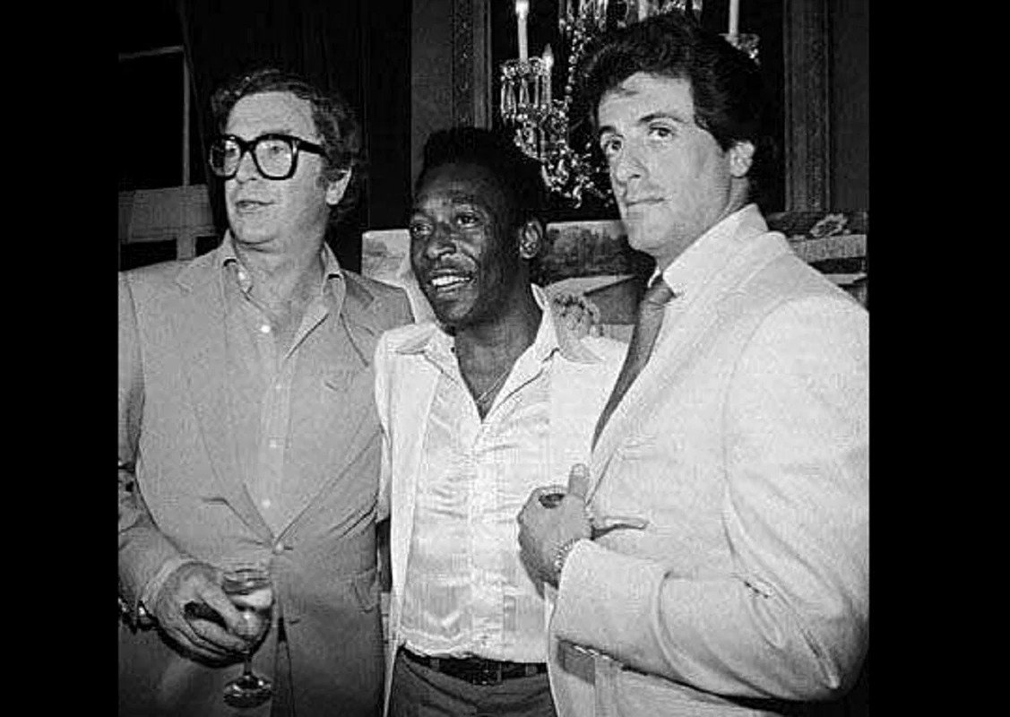 Michael Caine, Pele și Stallone. foto: instagram