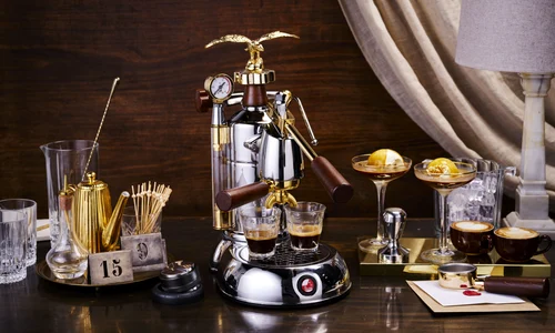 Espressor manual La Pavoni Handlever LPLEXP01EU Expo 2015 Foto Signature Appliances jpg