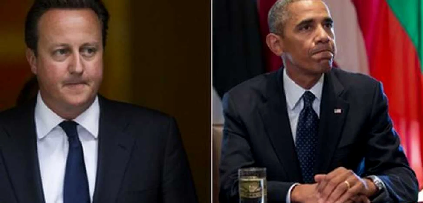 Liderii de pe Downing Street şi de la Casa Albă, David Cameron, respectiv Barack Obama. FOTO: AP