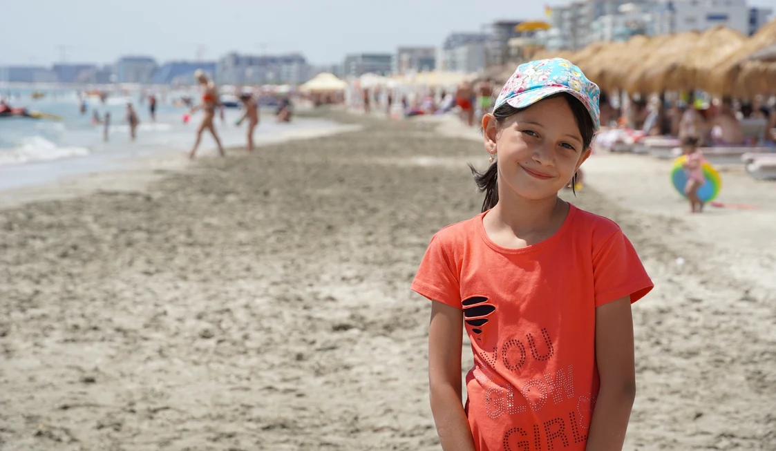 Vacanță pentru copiii nevoiași la mare FOTO World Vision Romania