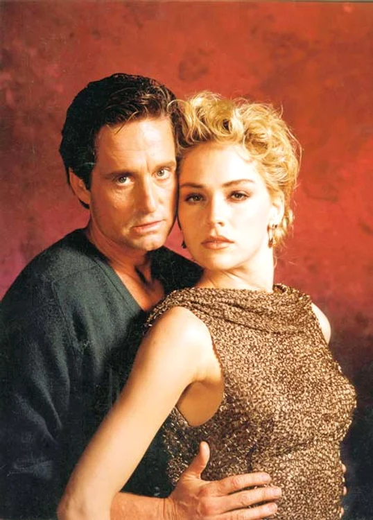 Sharon Stone şi Michael Douglas