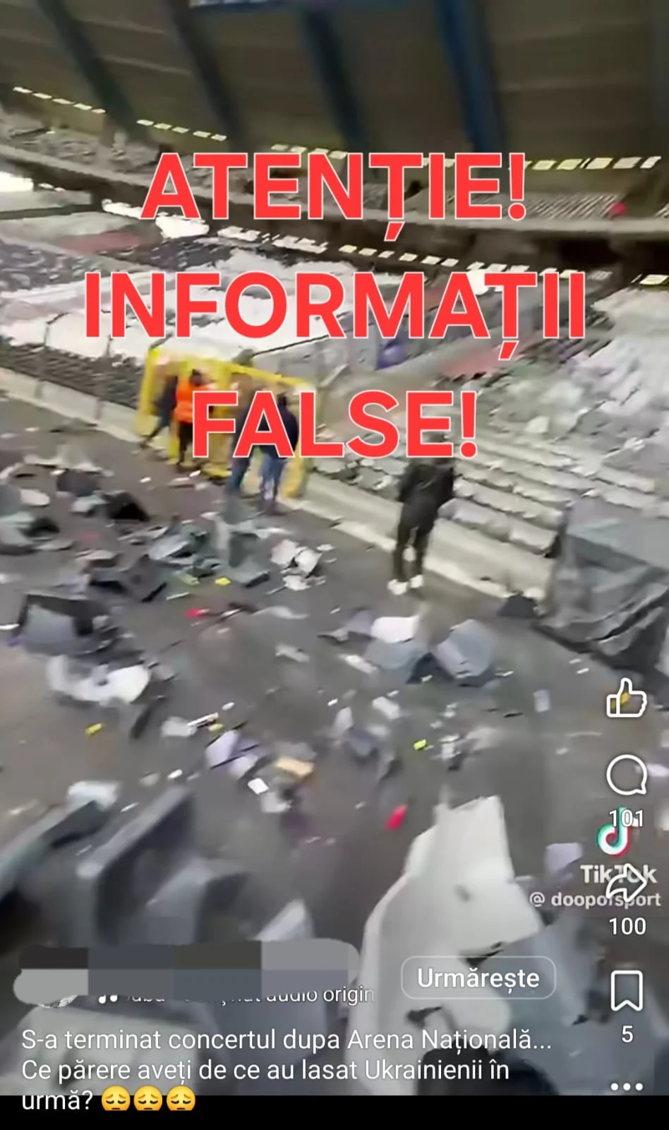 „Sunt false”. Poliția respinge imaginile legate de concertul lui Max Korzh care circulă în mediul online