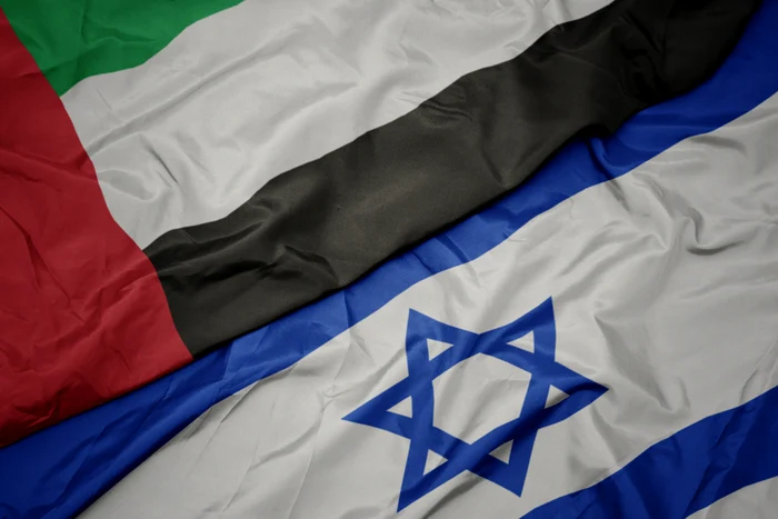 Steaguri Emiratele Arabe Unite și Israel FOTO: Shutterstock