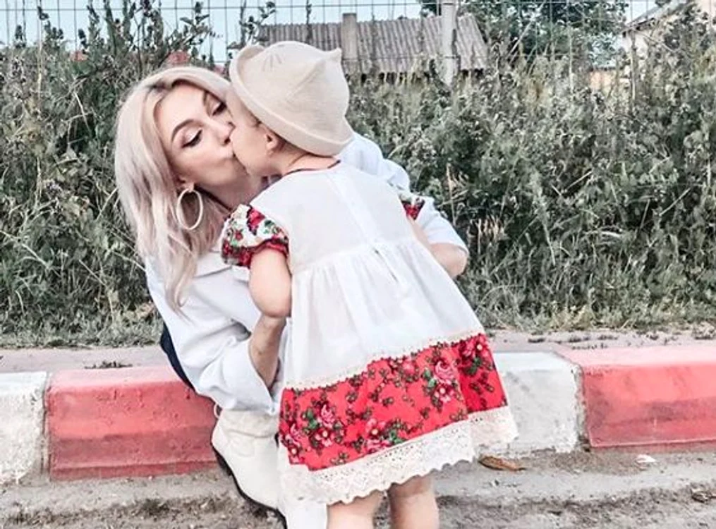 Fetița Andreei Bălan, Ella, a fost internată în spital Foto: Instagram