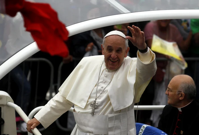 Papa Francisc, în timpul vizitei sale în Brazilia FOTO Reuters