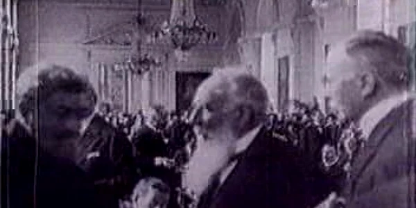 Imagine din timpul negocierilor tratatului de la Trianon
