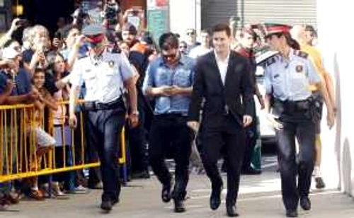 Lionel Messi ar avea probleme din cauza tatălui său FOTO Reuters