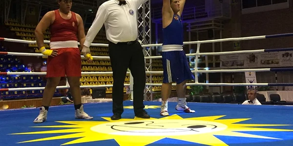 Albert Potoceanu face box doar de un an şi a ajuns în finala Campionatelor Europene de Box Cadeţi 