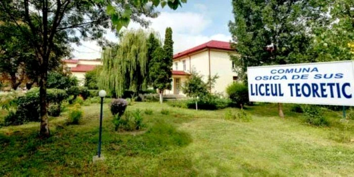 Liceul Teoretic din Osica de Sus FOTO: Facevbook/ Liceul Teoretic Osica de Sus
