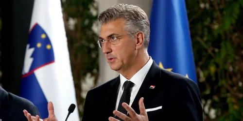 Premierul Croatiei, Andrej Plenković, il contrazice pe Viktor Orban FOTO EPA EFE jpg