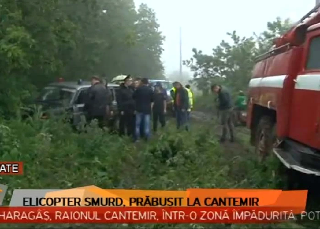 
    În elicopter se aflau patru persoane, care au decedat foto: captură jurnaltv.md  