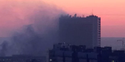 Incendiu la Moscova FOTO TASS via Getty Images