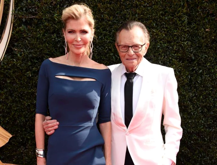 Larry King şi soţia