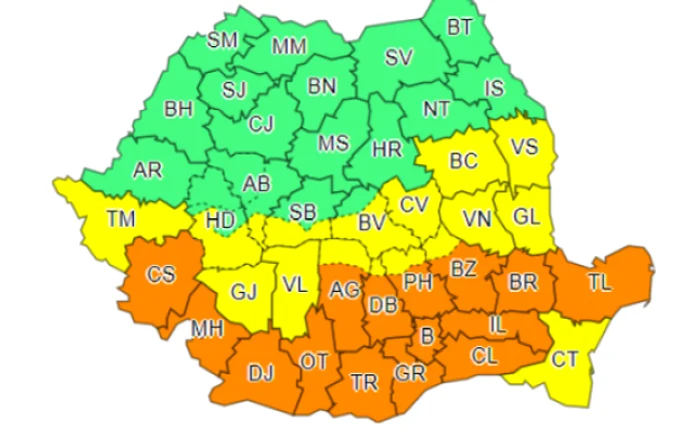 Au revenit ninsorie în Oltenia