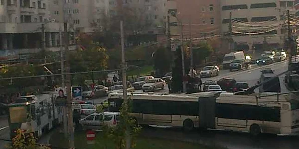 accident masina de politie cluj