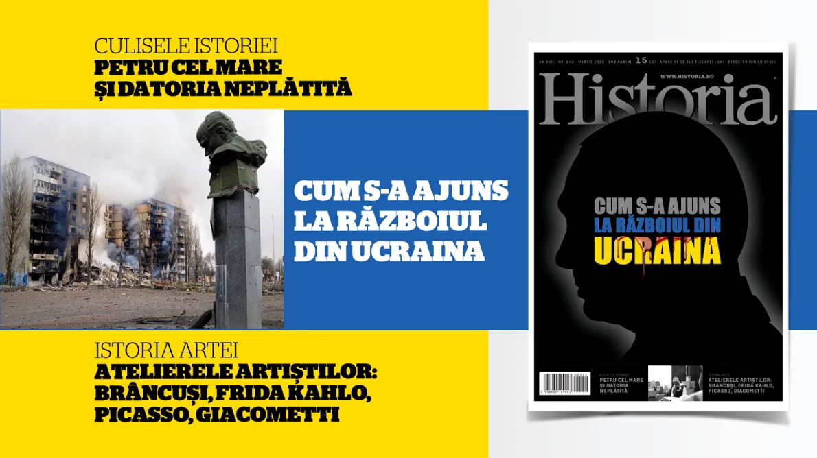 „Superputinul” și invazia Ucrainei, în Historia de martie png