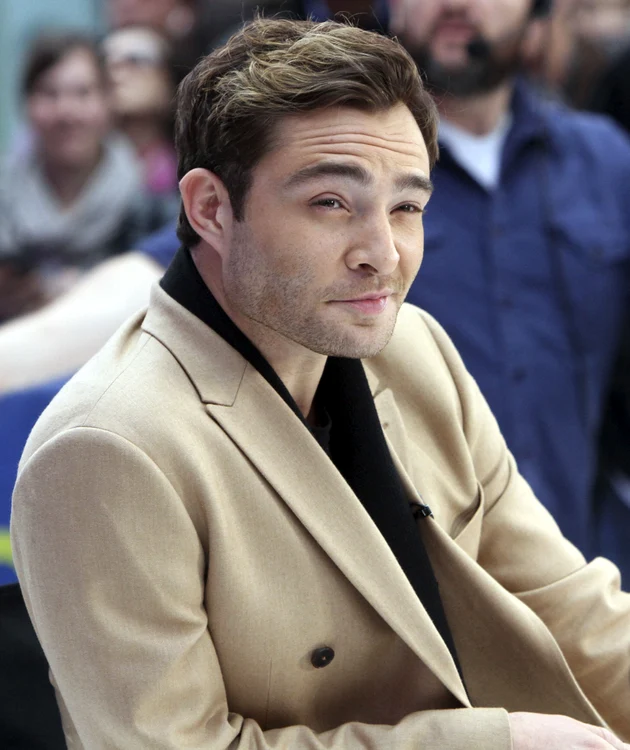 Ed Westwick at Good Morning America jpeg