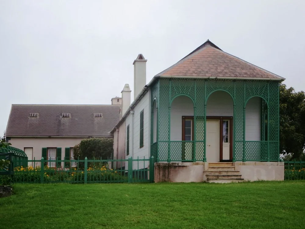 Longwood House, reședința lui Napoleon în timpul exilului pe insula Sfânta Elena