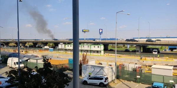 Incendiu la Zoo București 9.09.2025 foto 