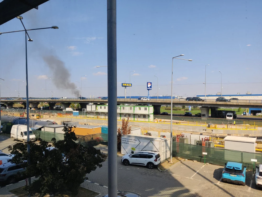 Incendiu la Grădina Zoologică București