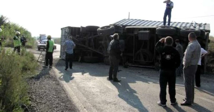 Carosabilul va fi degajat în cursul zilei-imagine arhivă