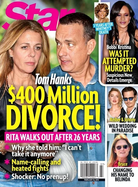 Divorţul a fost anunţat de revista americană "Star"