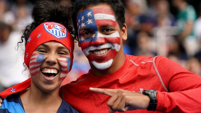 Americanii au prins gustul meciurilor de fotbal. FOTO: Facebook