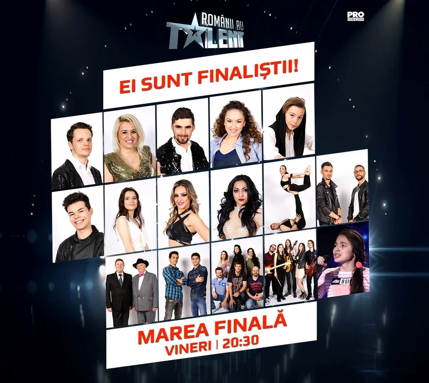 
    16 concurenți se bat pentru premiul de 120.000 de euro de la ”Românii au talent”foto: PRO Tv  