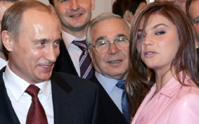 Alina Kabaeva şi Vladimir Putin