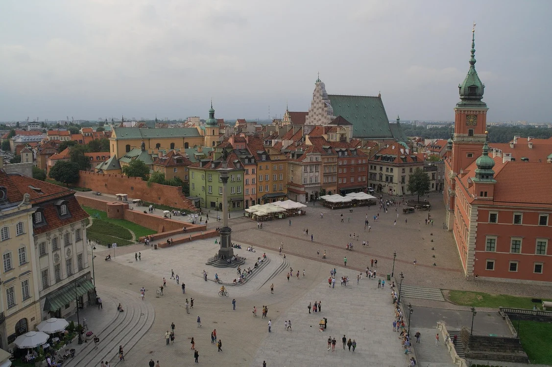 Imagine cu Varșovia, capitala Poloniei / foto: Pixabay