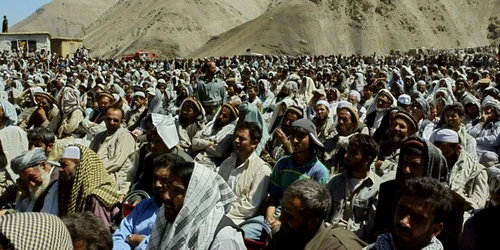 Afganis comemorand moartea lui Ahmad Shah Massoud FOTO EPA-EFE