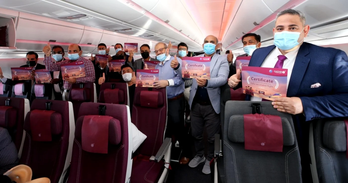 qatar certificat vaccinare