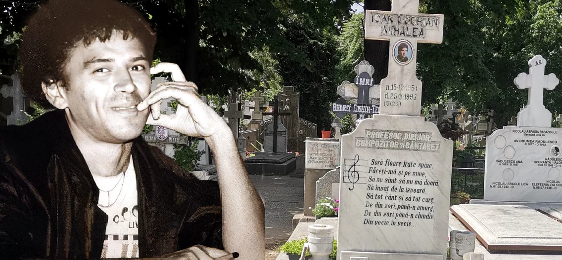 Ioan Luchian Mihaela a fost înmormântat în cimitirul Bellu din București Foto: Blitz Click! 