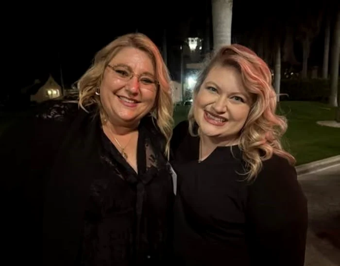 Diana Sosoaca şi versiunea sa americană, Kat Cammack. Foto Facebook/SOS
