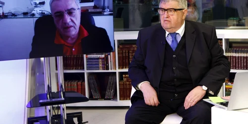 Alexandru Grumaz Cristian Unteanu (SkyPe) Adevarul Live FOTO Eduard Enea