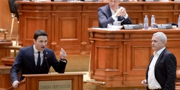Robert Sighiartău & Liviu Dragnea / FOTO Mediafax Foto / Alexandru Dobre