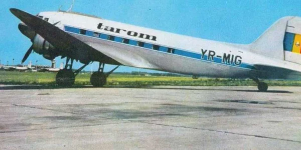 Ilustrate retri cu avioanele Tarom
